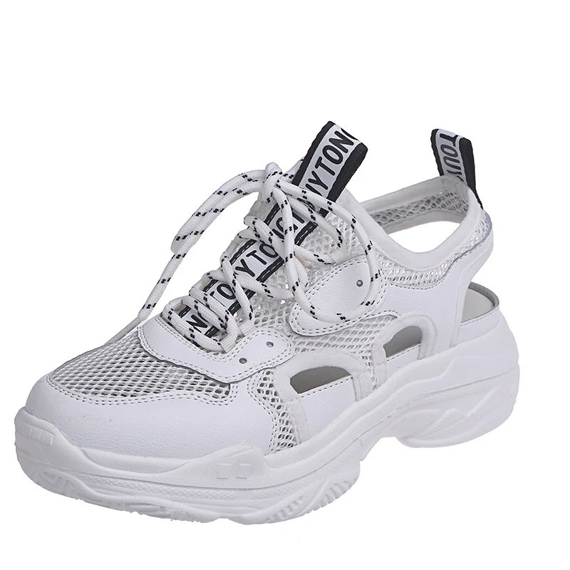 Кроссовки женская обувь коллекция 2019 года модная повседневная на платформе