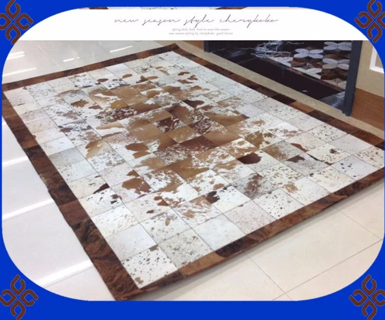 Модный ковер из 100% натуральной воловьей кожи|chinese aubusson rug|aubusson rugrugged rugged |