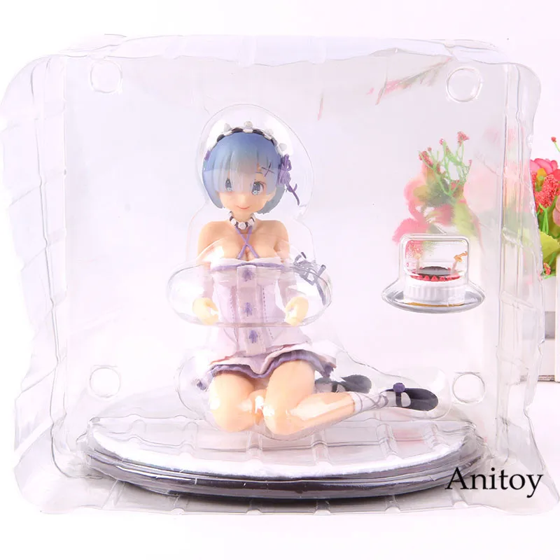 Re Zero Rem фигурка Re: жизнь в другом мире от Zero Rem торт на день рождения Ver. Фигурка Коллекционная модель игрушки для подарка