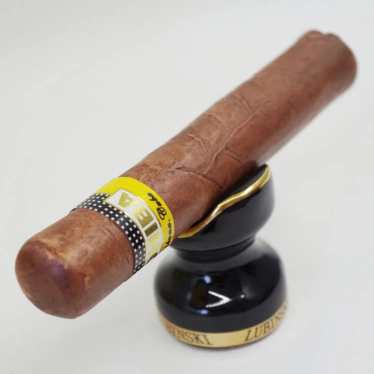 1 pcs Portable Cigarette Support Rack Table Rest Practical Ceramic cigar holder portable single special hold | Дом и сад