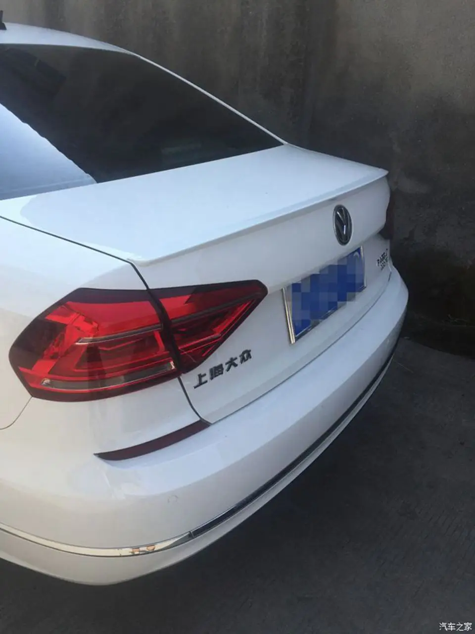 Использовать для volkswagen passat nms спойлер 2013-2016модель passat спойлер Высокое качество ABS Материал заднее крыло автомобиля праймер цвет спойлер