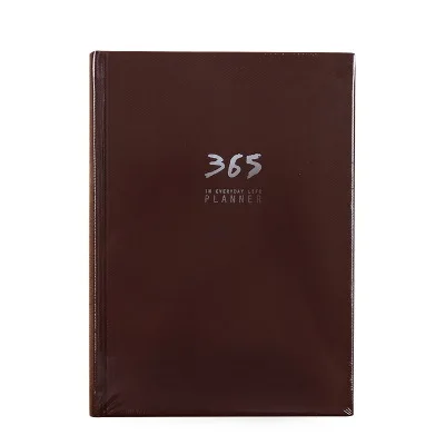 A 365 планируемый блокнот А5 блокнот бумажный планировщик Bullet Journal Agenda школьный дневник записная книжка календарь путешествия Notbook - Цвет: A