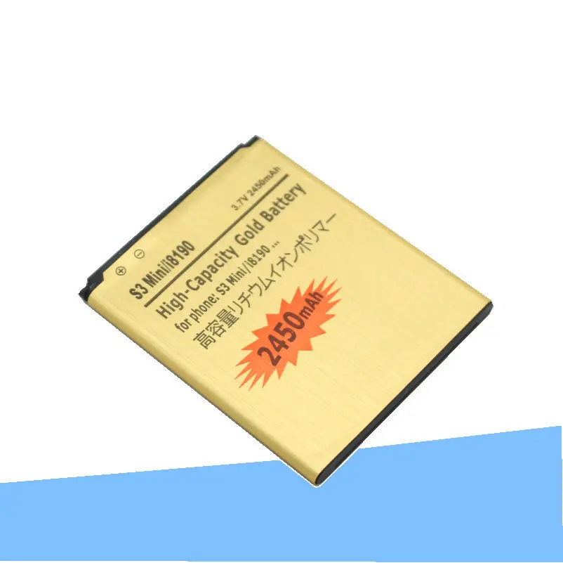 ISkyamS 1x2450 мАч EB425161LU золотой аккумулятор для Galaxy S3 SIII MINI I699 S7562 S9920 I8190 I8160 S7560 J1 Mini J1Mini