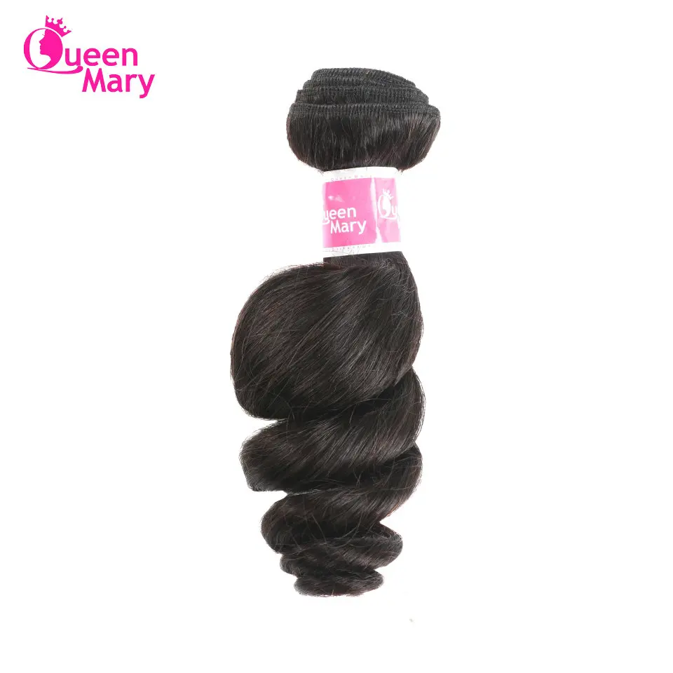 Перуанские пучки волос Свободные волны Связки человеческих 3 queen Мэри не Волосы
