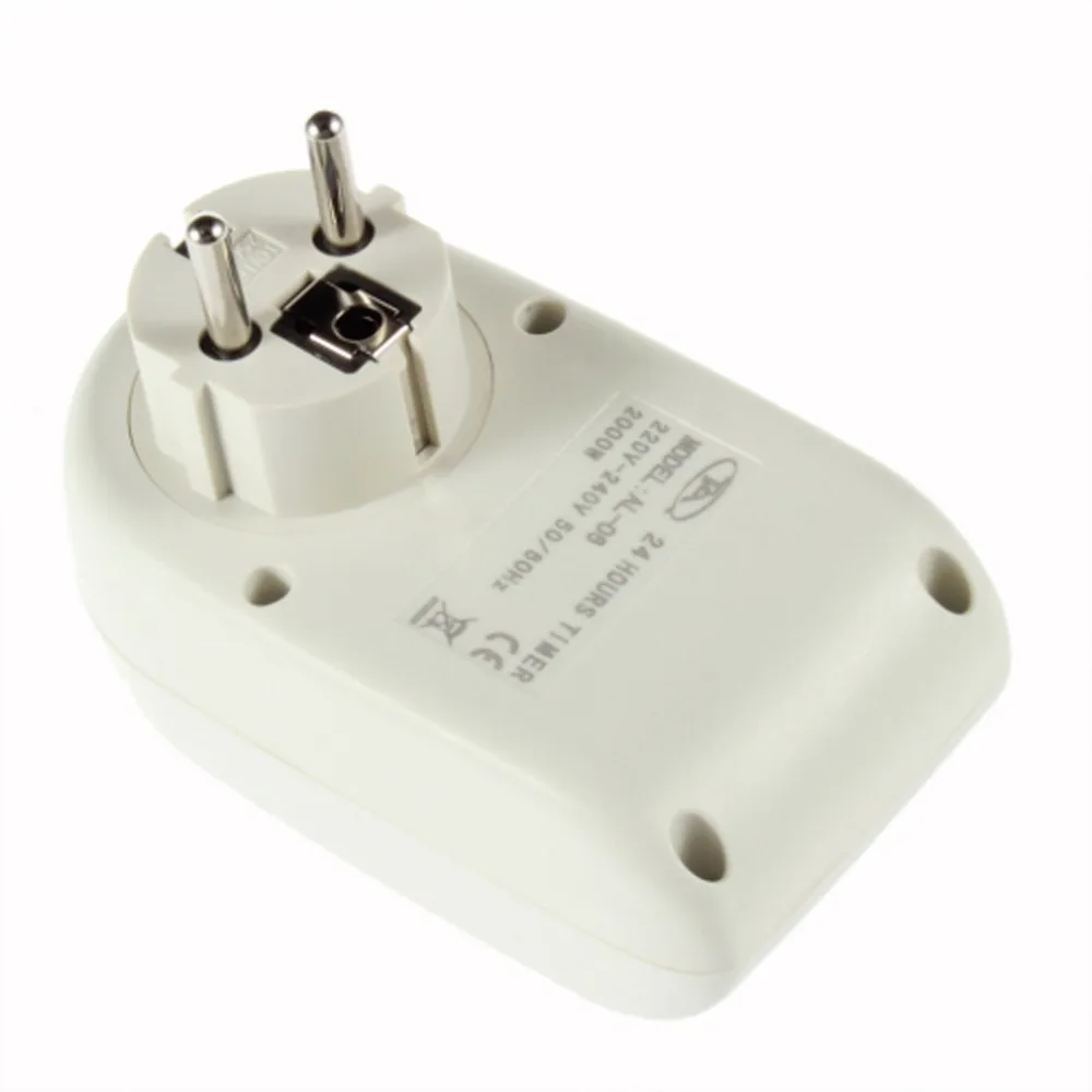 1 шт. программируемый электронный таймер розетка цифровой штепсельная вилка ЕС