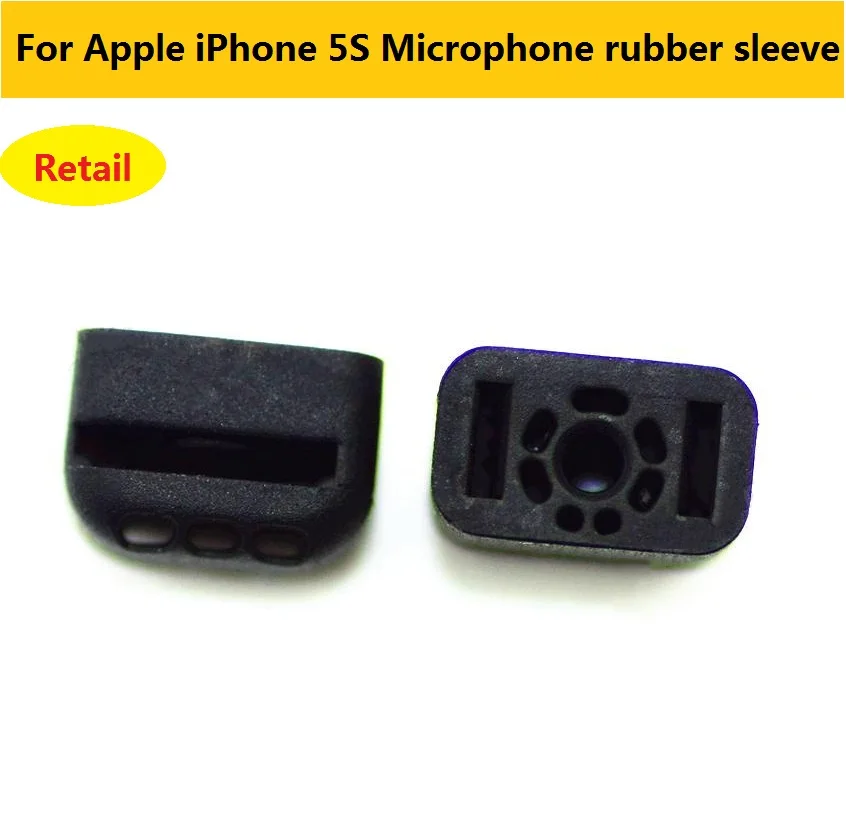 Оригинальный резиновый защитный чехол для микрофона премиум-класса Apple iPhone 5