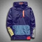 Новинка 2018, повседневные мужские куртки, водонепроницаемые весенние пальто с капюшоном, мужская верхняя одежда, повседневная брендовая мужская одежда размера плюс 5XL, хип-хоп