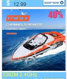 Flytec V007 RC лодки 4CH 2,4 ГГц 500 м управление рыболовный искатель приманка двойной мотор дистанционное управление лодка высокая скорость 4,8 км/ч скоростная лодка