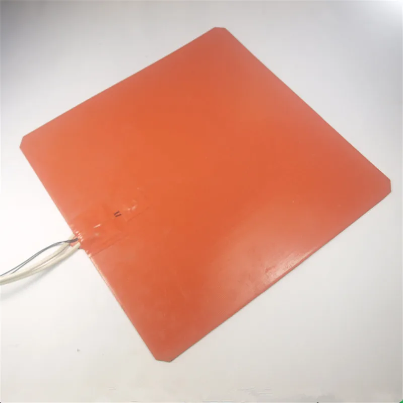 Reprap TAZ 5/TAZ 4 LulzBot 3D принтер 24v силиконовый нагреватель 360W 24V Гладкий для подогрева