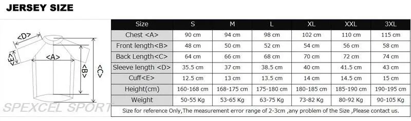 Spexcel высокое качество профессиональная команда короткий рукав