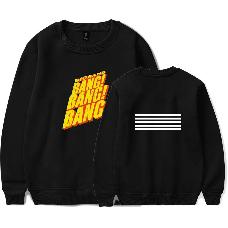 Худи Kpop BIGBANG для женщин и мужчин модная уличная одежда в стиле Харадзюку