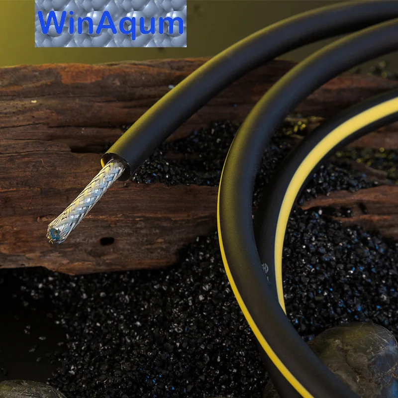 WinAqum посеребренный медный провод коаксиальный аудио кабель для DIY RCA бас линия 75 -5