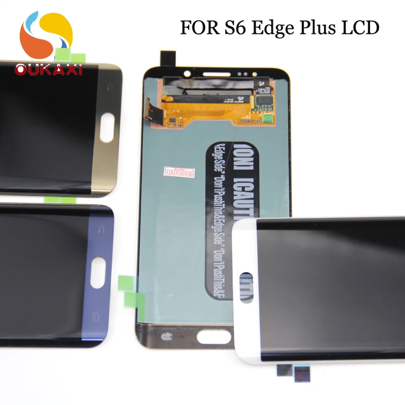 G928 ЖК дисплей для Samsung Galaxy S6 Edge Plus G928F сенсорный экран сборка Замена|Экраны