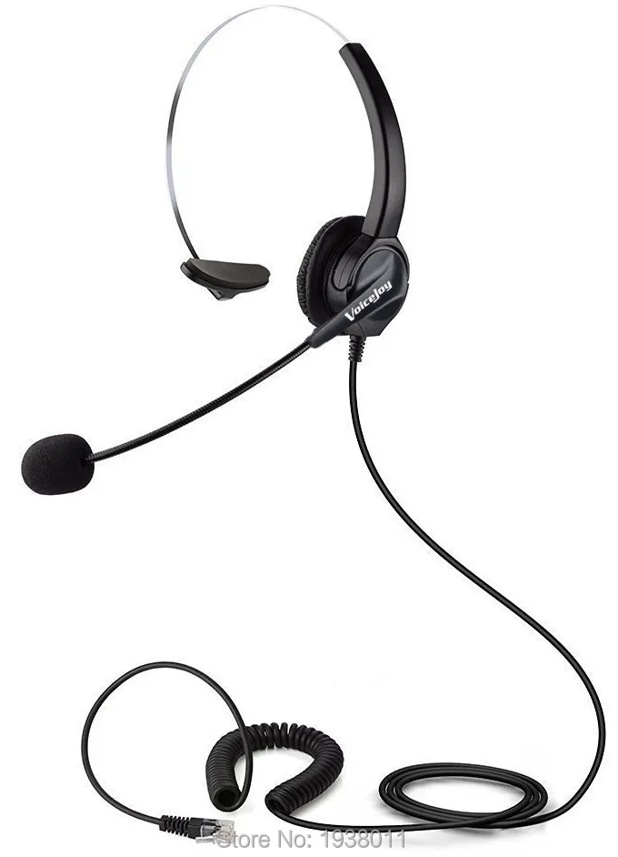 VoiceJoy колл-центр гарнитура телефонный разъем RJ9 только для телефона AVAYA 1608 1616 9608 9610