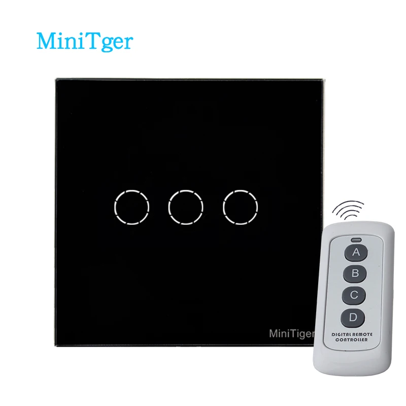MiniTiger 2018 новый стиль 3 банды 1 способ беспроводной Дистанционное управление