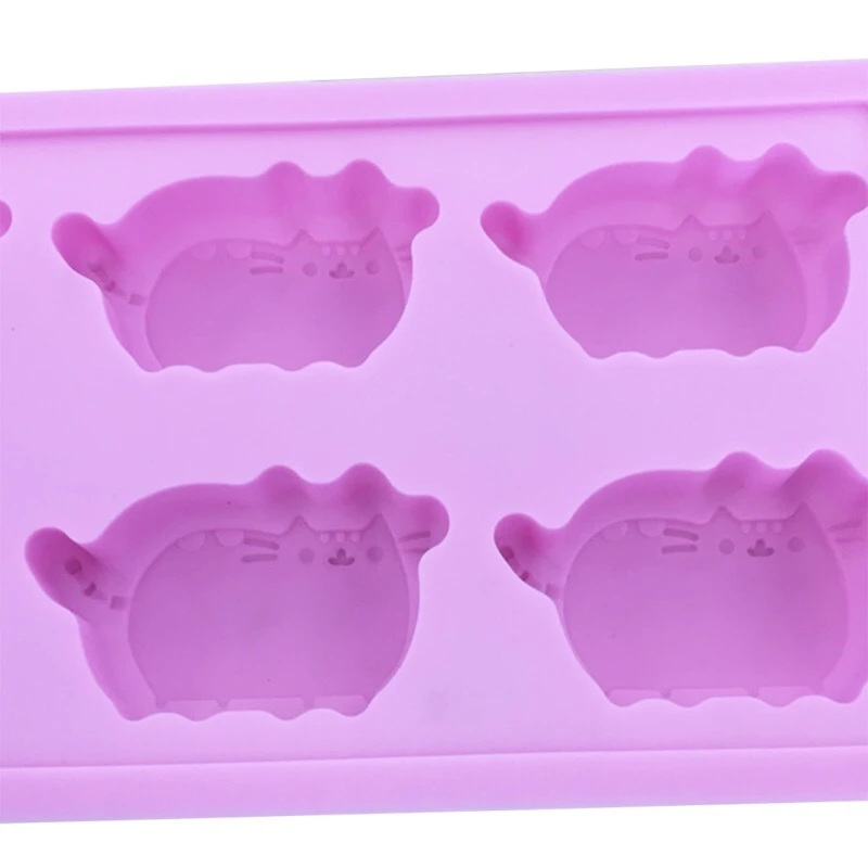 3D животных рисунком героя мультфильма &quotГарфилд&quot Форма силиконовые мыло формы