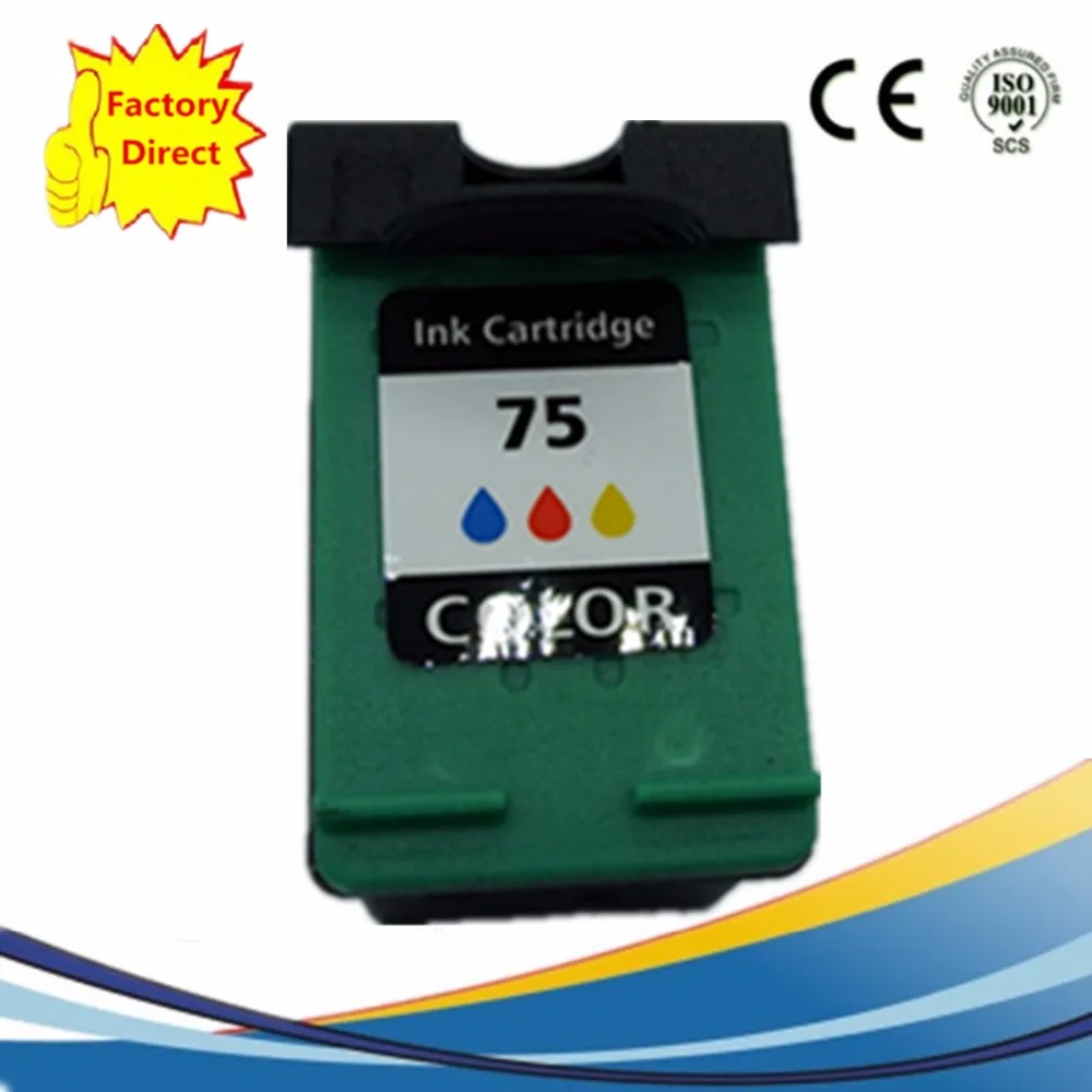 

Ink Cartridges Remanufactured For HP75 XL 75XL HP75 HP75XL PHotoSmart C4580WiFi C5200 C5250 C5280 C5240 C5250 C4200 C4380 C4599