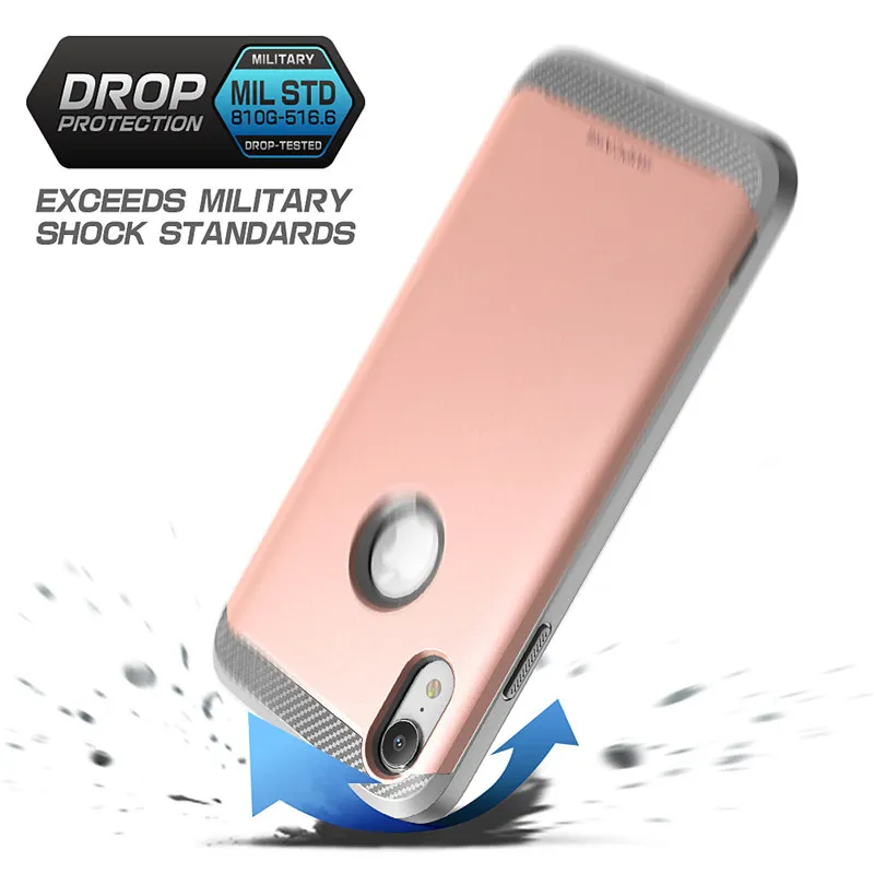 Чехол для iPhone XR 6 1 &quotSUPCASE UB Neo серия полный корпус RoseGold защитный двухслойный