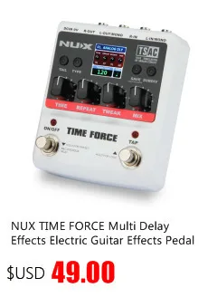 NUX GP-1 портативный усилитель для электрогитары мини усилитель для наушников Встроенный эффект искажений высокое качество гитарные части