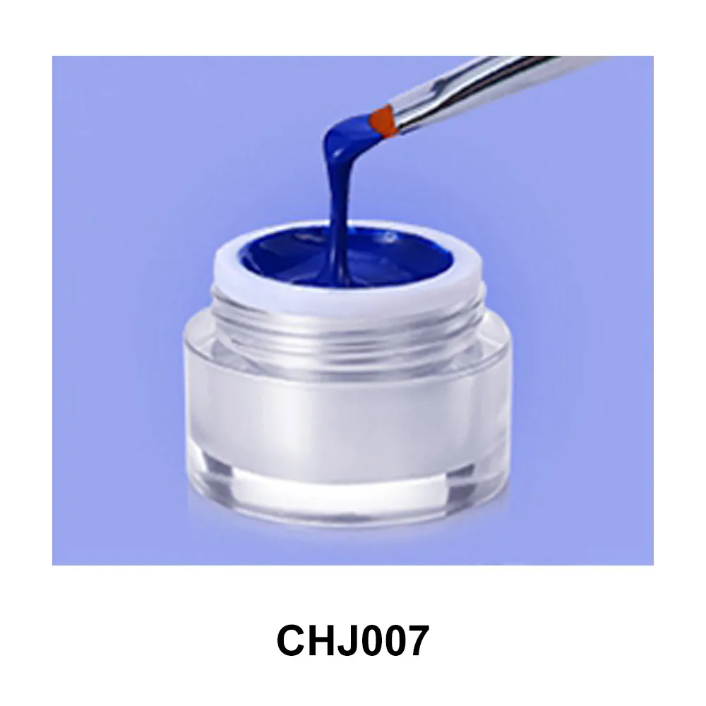 CHJ007 MIZHSE 15 мл гель для рисования ногтей УФ светодиодный DIY дизайн все для маникюра разнородная проволочная графика гель чистый цветной лак для ногтей - Цвет: CHJ007