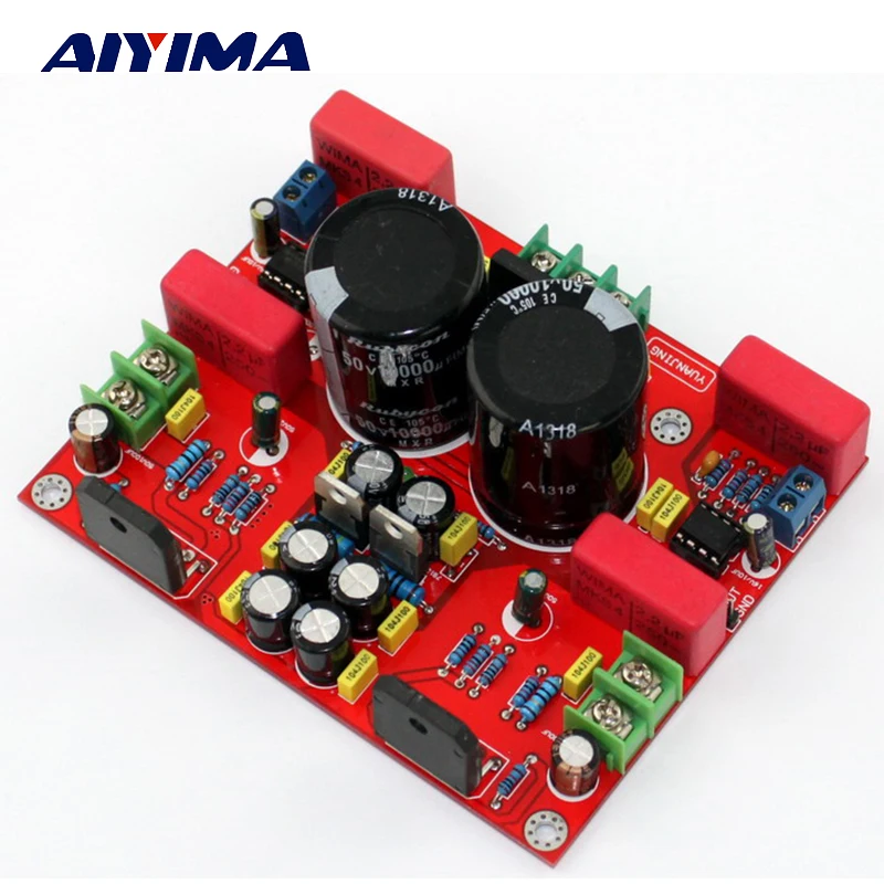Аудиоусилитель AIYIMA LM3886 + NE5532 плата 2x68 Вт 2 0 канала усилитель мощности для жара