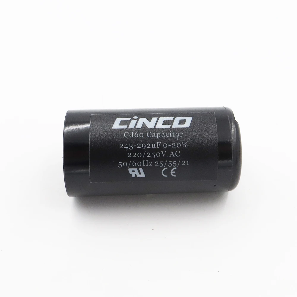 Конденсаторы двигателя CD60 243 мкФ 292MFD 220V 250V 275V RV Пуск 292 mf uF компрессор HVAC