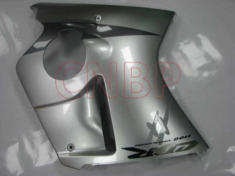 Обтекатели CBR 1100 XX 1996 2005 серебряные пластиковые обтекатели CBR1100XX 2003 для Honda Cbr1100XX