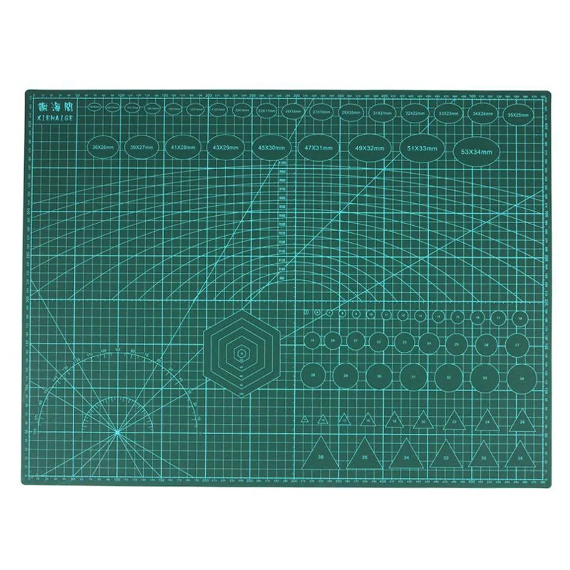

A3 Double Sided Self Healing 5 Layers Cutting Mat Metric/Imperial 45cmx 30cm Quilting Ruler Suitable For Paper Card Fabric