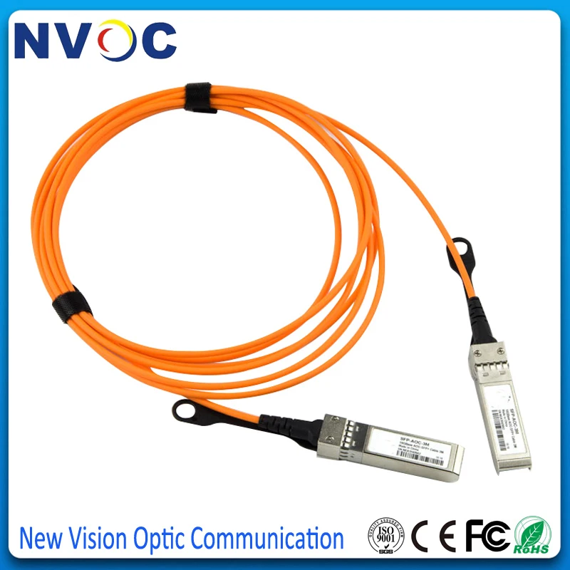 10 Гбит/с SFP + 3 М (9 футов) OM2 AOC активный оптический кабель совместимый 10G (3 м к