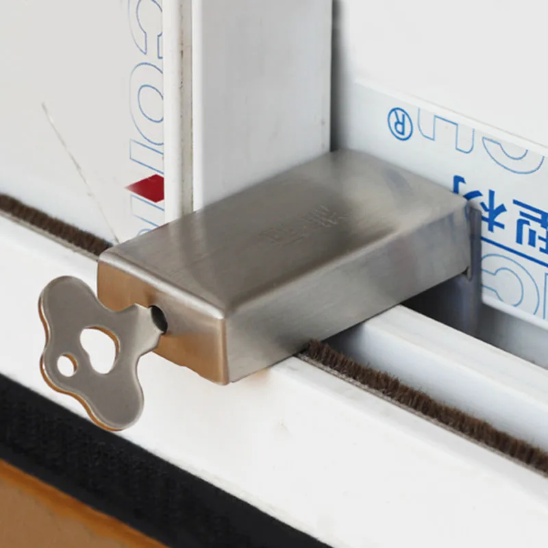 Ограничитель для блокировки окон Детские замки безопасности оконный