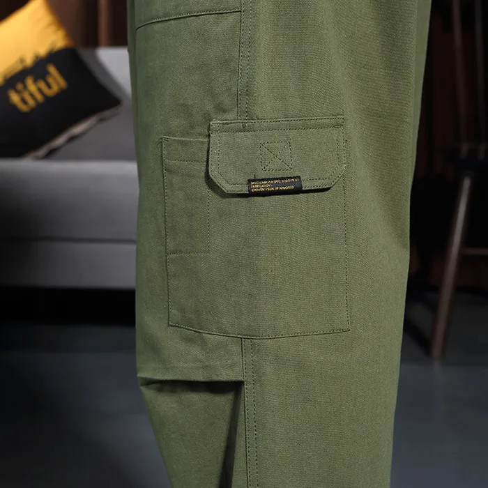 Свободные мешковатые брюки-карго для мужчин брюки оверсайз молодежи взрослых