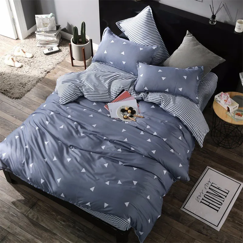 Набор постельного белья из мягкого хлопка постельное белье одноместный полный