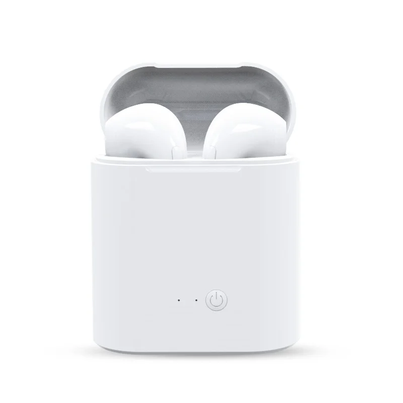 Мини TWS Bluetooth наушники беспроводные с зарядным боксом Спортивная гарнитура для