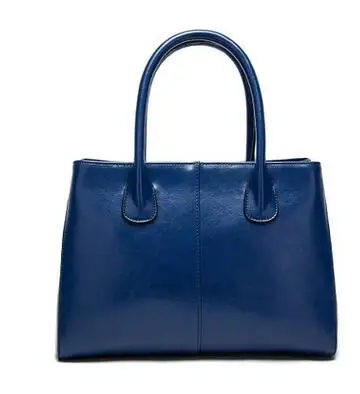 Дорожные леопардовые Сумки Роскошные bolsa feminina женская сумка мешок основной bolsos mujer сумки женские кожаные через плечо пляжные - Цвет: Синий