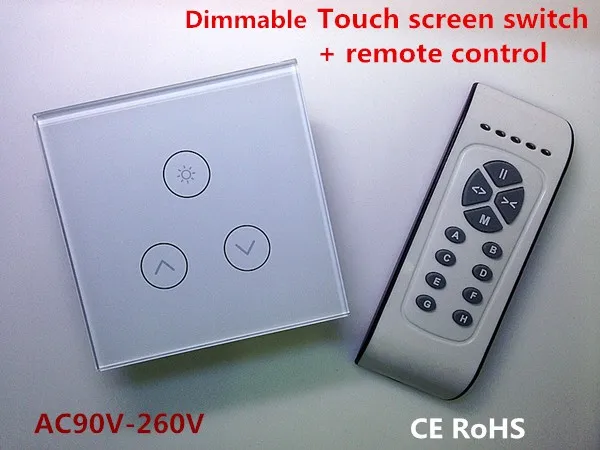 Горячая распродажа 4 компл. новый из светодиодов сенсорный диммер 0 - 500 Вт и