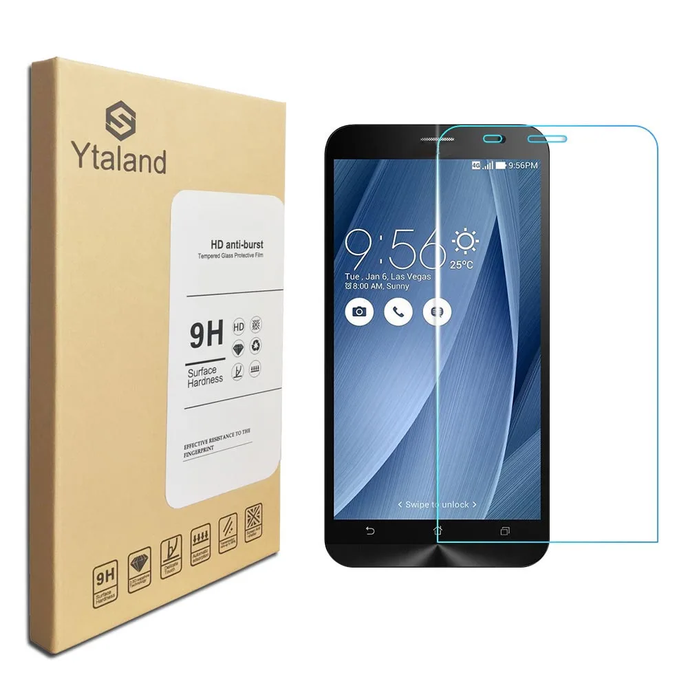 Ytaland 9H + Премиум Защитная пленка из закаленного стекла 2.5D для Asus Zenfone 2 ZE551ML 5