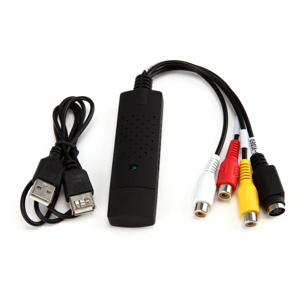 Премиум USB 2 0 Видео Аудио карта захвата адаптер VHS DC60 DVD конвертер Композитный RCA
