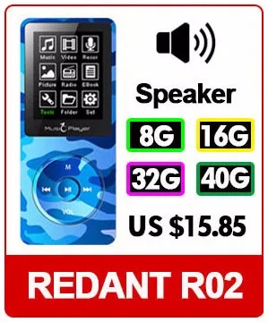 MP3 плеер bluetooth 4,2 динамик сенсорные клавиши hi fi fm радио мини USB mp3 Спорт MP 3 HiFi музыкальный плеер портативный металлический walkman 8G