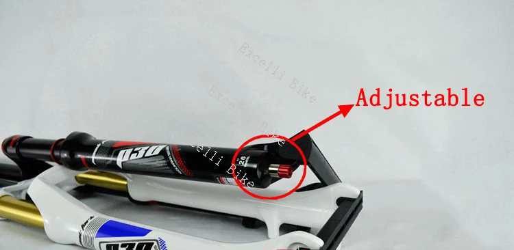 Амортизирующая вилка Excelli Bike26/27 5/29er магниевая/титановая дисковый тормоз 100 мм