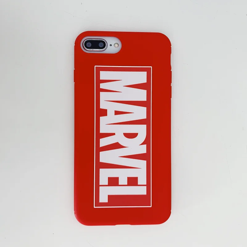 Горячие комиксы капитан Мягкий силиконовый чехол для iphone 11 pro 6S 7plus 8 8plus XR XS Max 3D рельефный чехол для телефона