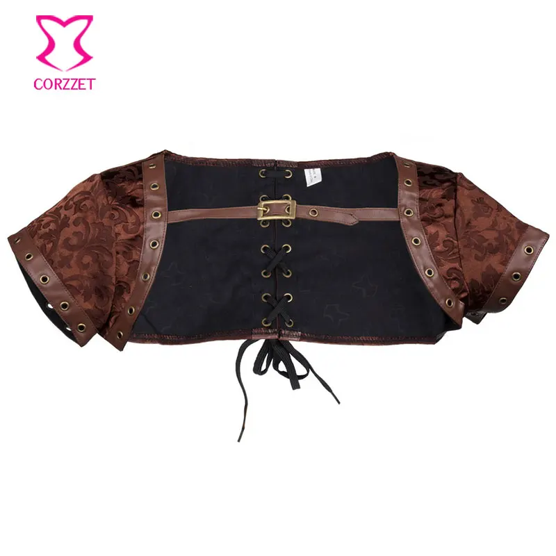 Женская готическая куртка в стиле панк с короткими рукавами|plus size sexy corsets|sexy