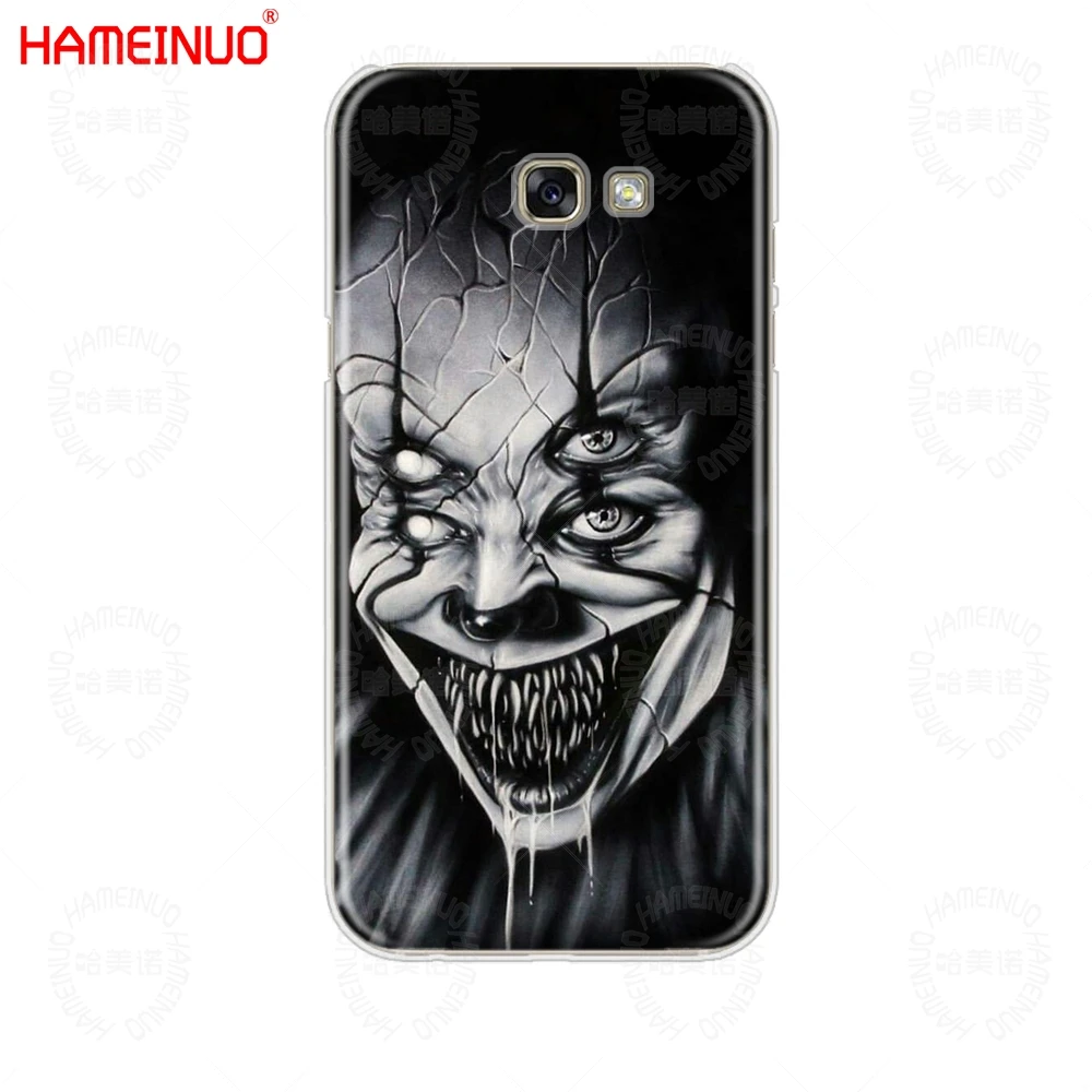 HAMEINUO клоун ужас его сотового телефона чехол КРЫШКА ДЛЯ samsung Galaxy A3 A310 A5 A510 A7 A8 A9 - Цвет: 80719