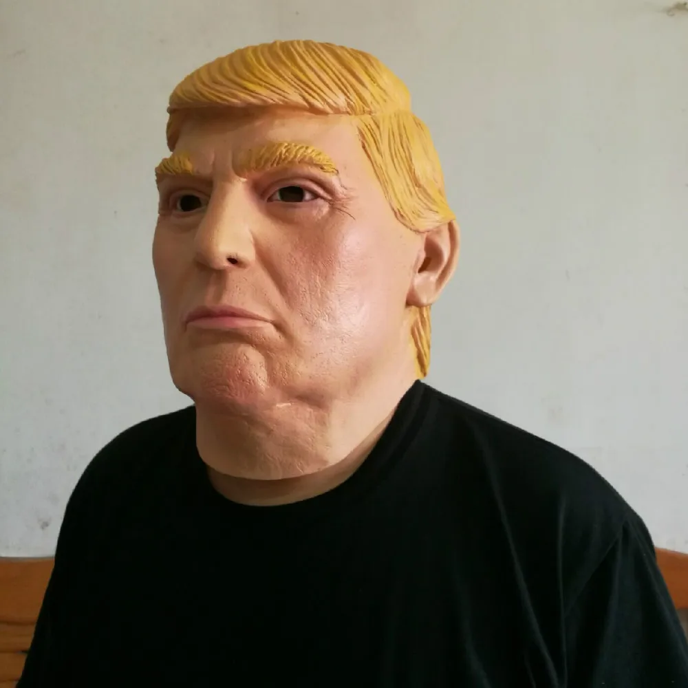 Трамп маска президент США Трампа головные уборы забавные игрушки вечерние
