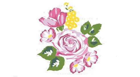 Flower Transparent Clear Stamp / Silicone Seals for DIY scrapbooking photo album/Card Making | Канцтовары для офиса и дома