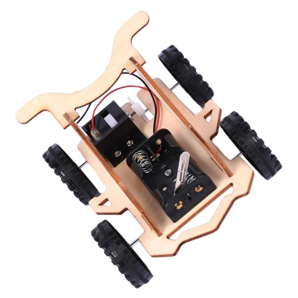 Деревянные самодельные образовательные научные картинг автомобильные