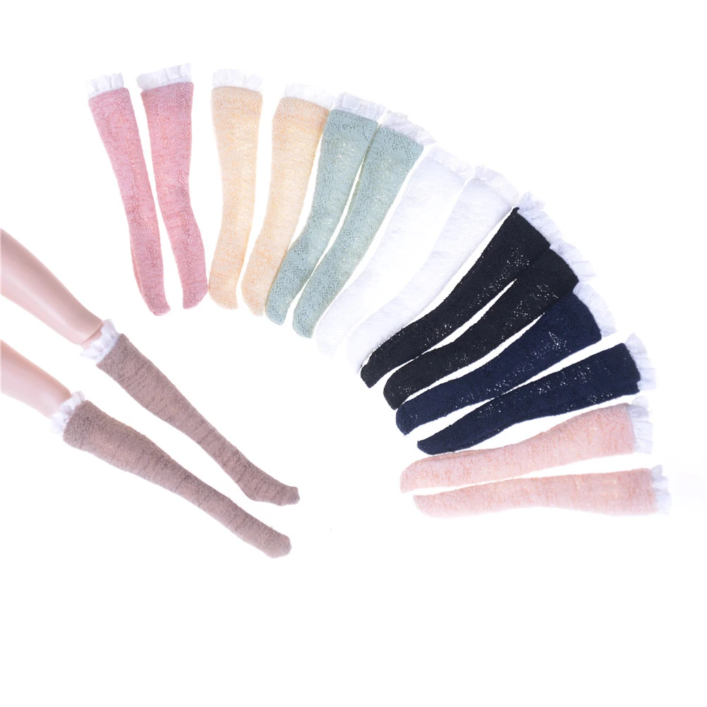 3 пары носки для кукол Блайт кружевной чулок Подходит Licca Azone девочек 1/6 аксессуары