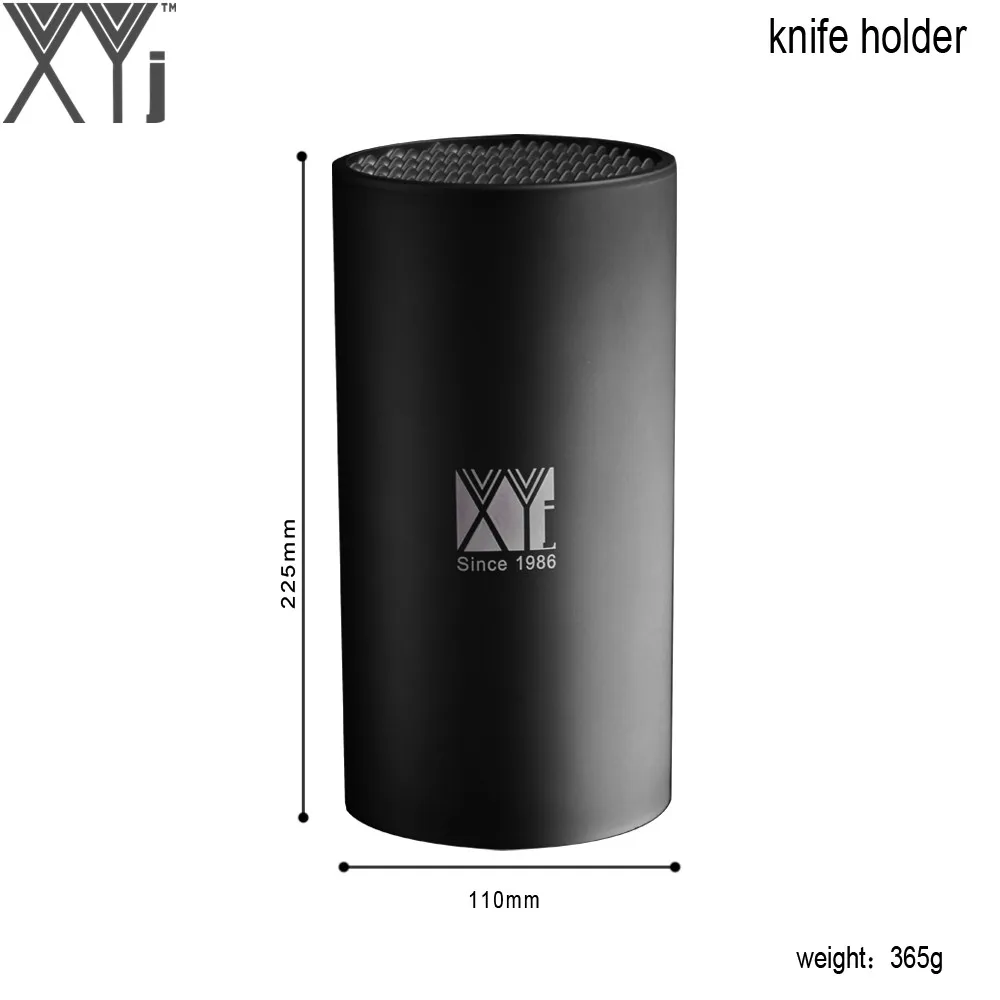 XYj 8 Inch TPR+PP Knife Stand Random Insert Block Used For Both Ceramic &amp Metal Cooking Tools Large Capacity Hot Selling | Дом и сад