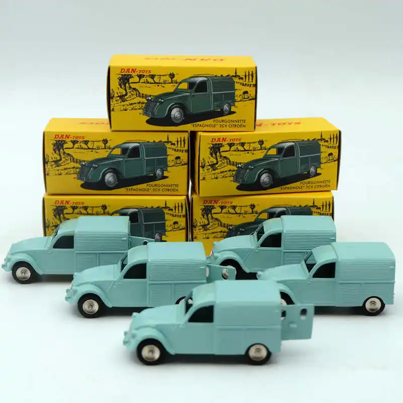 1:43 CIJ Atlas DAN 019/021 Citroen 2CV литье под давлением модели автомобилей коллекция хобби ограниченное издание