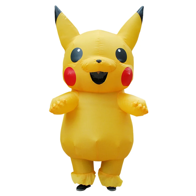 Надувной костюм Pokemon Pikachu забавный карнавальный на Хэллоуин| |