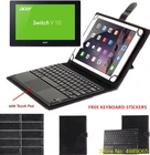 Для Acer Aspire Switch 10 в, для планшета Acer Aspire Switch 10 В, 10, 10, 10, 10, 10, 10,1 дюйма, Bluetooth, сенсорная клавиатура, бесплатные наклейки на клавиатуру